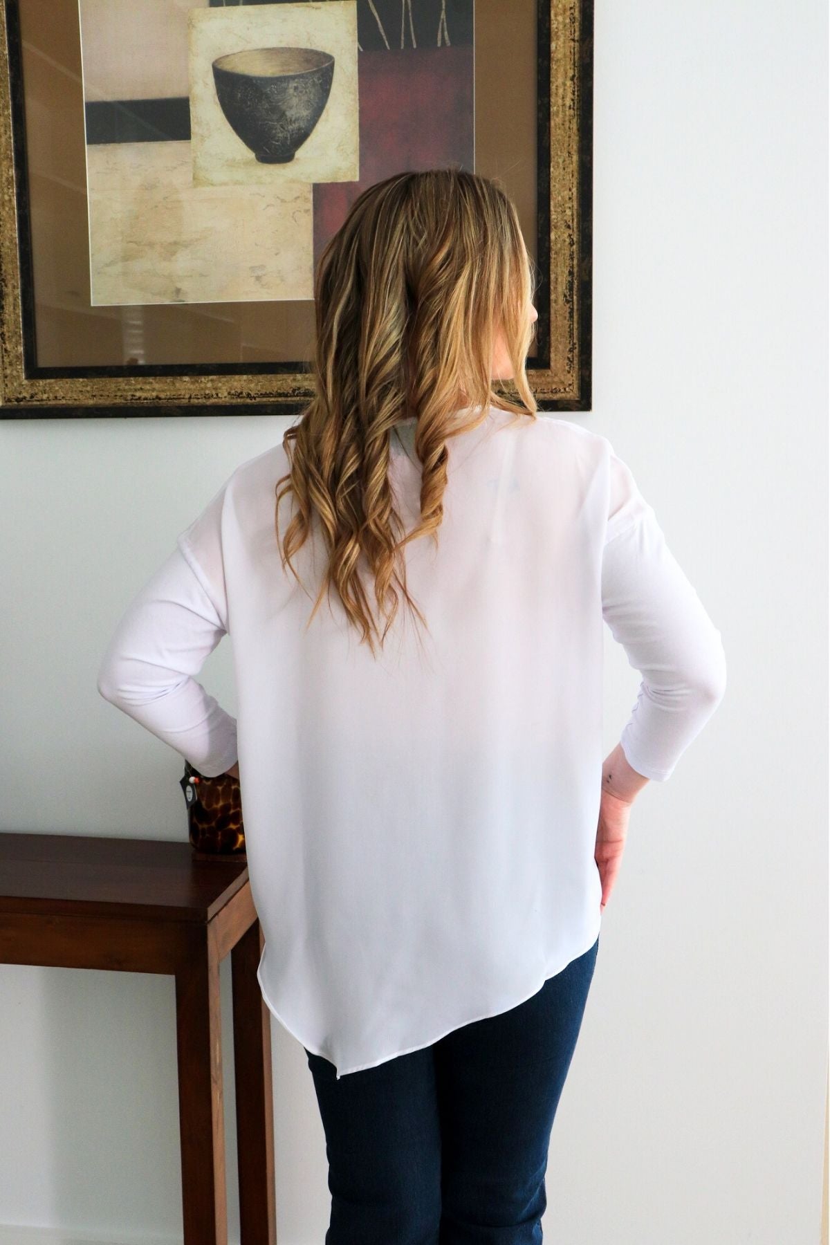 Easy Wear Top - White