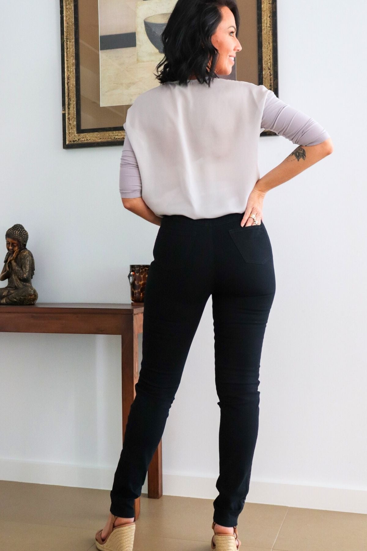 Easy Wear Top - Silver