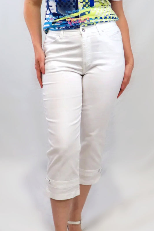 Ring Cuff Capri - White