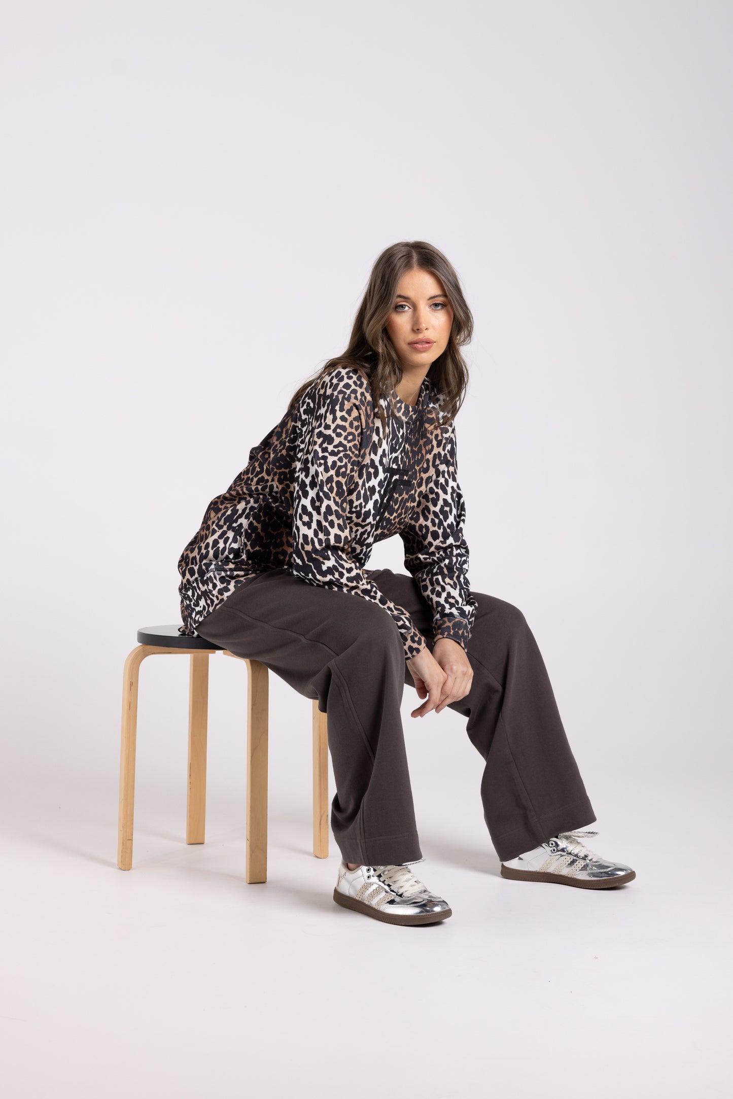 Two T's Sweater - Animal Print