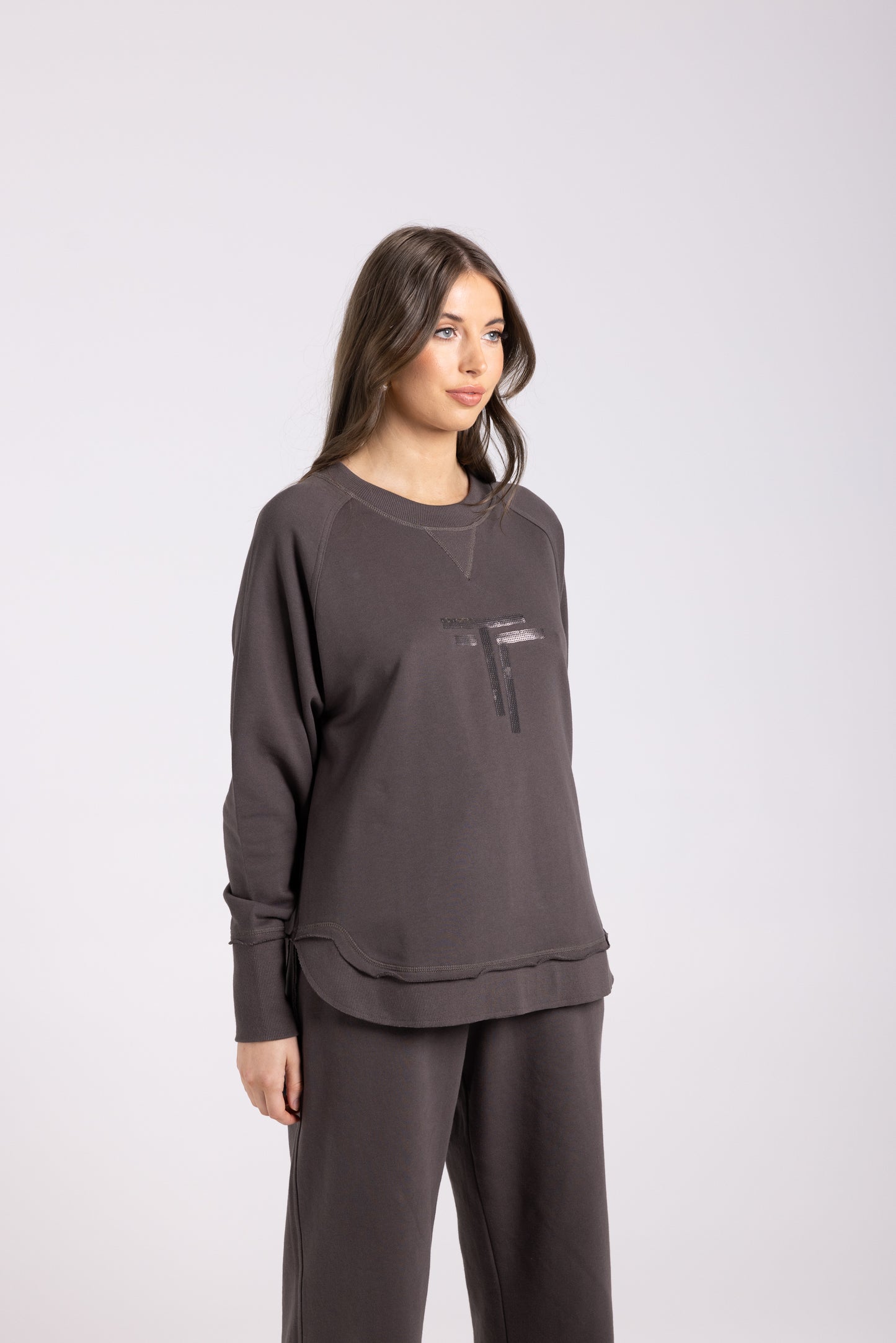 Two T's Sweater - Espresso