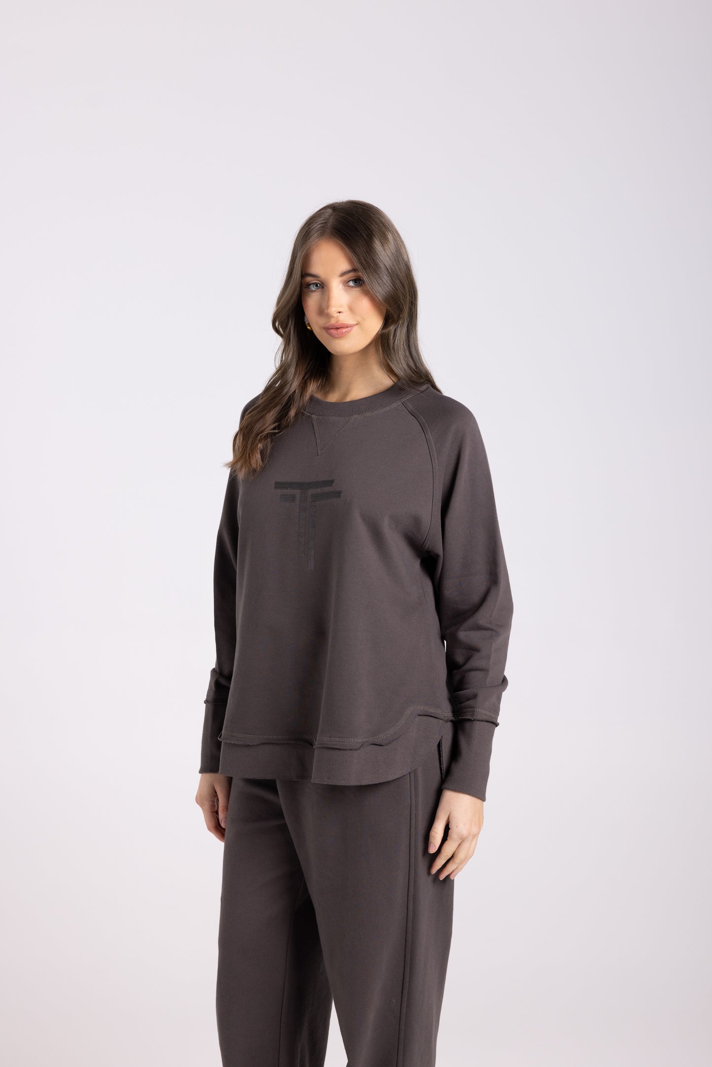 Two T's Sweater - Espresso