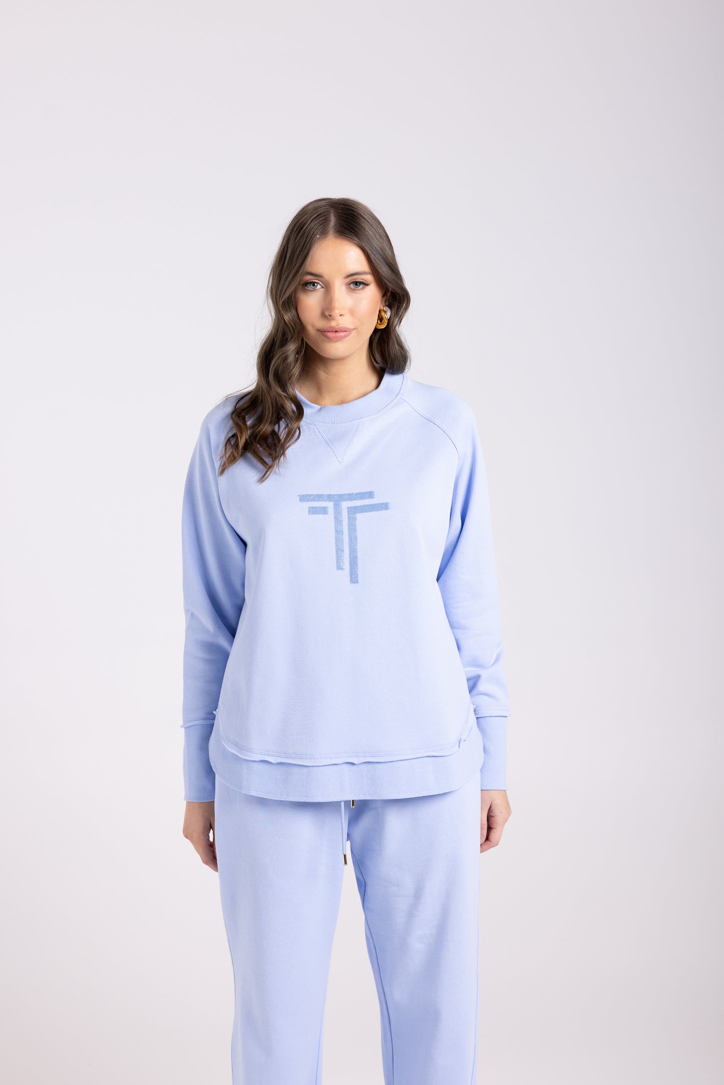 Two T's Sweater - Scarlet