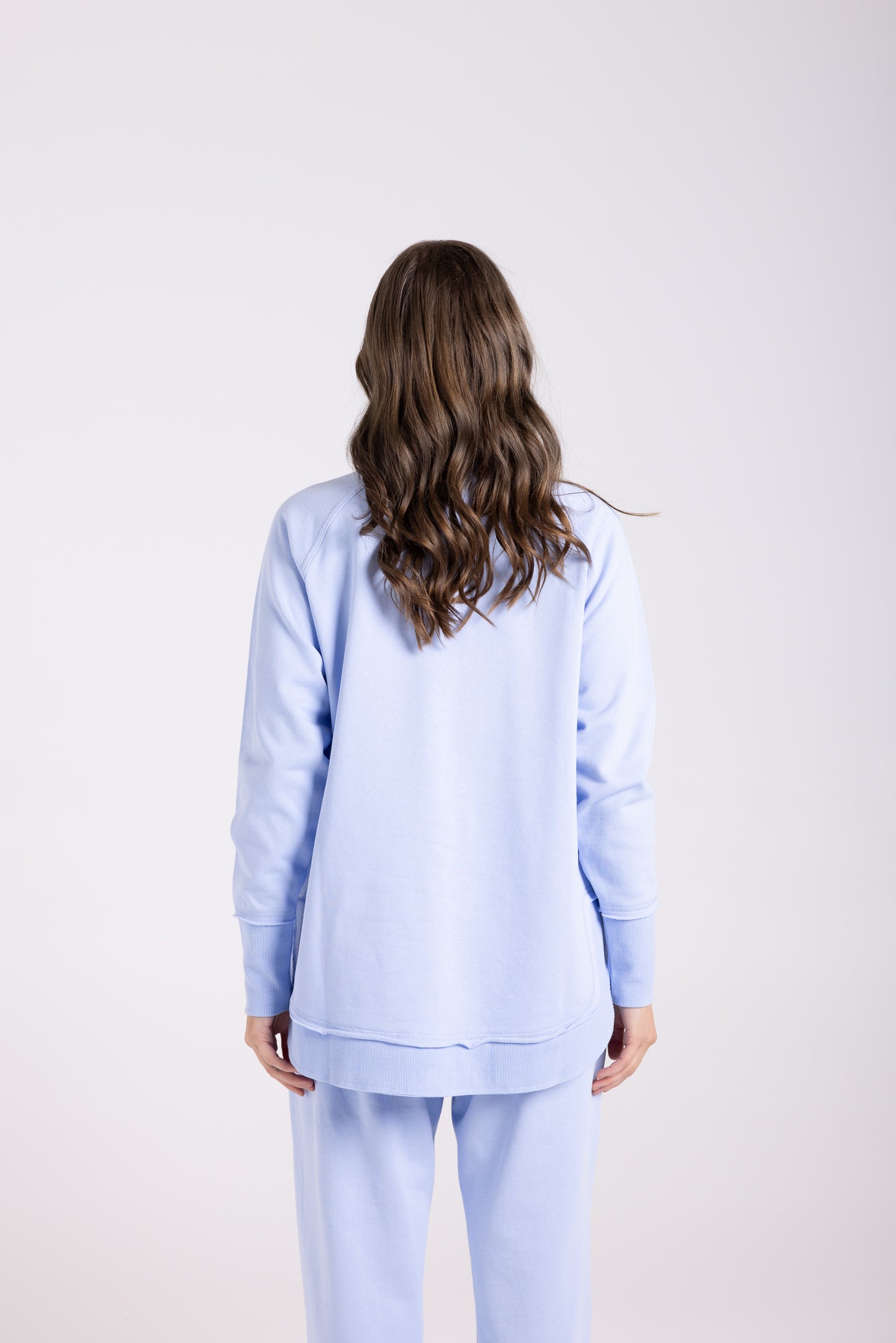 Two T's Sweater - Powder Blue
