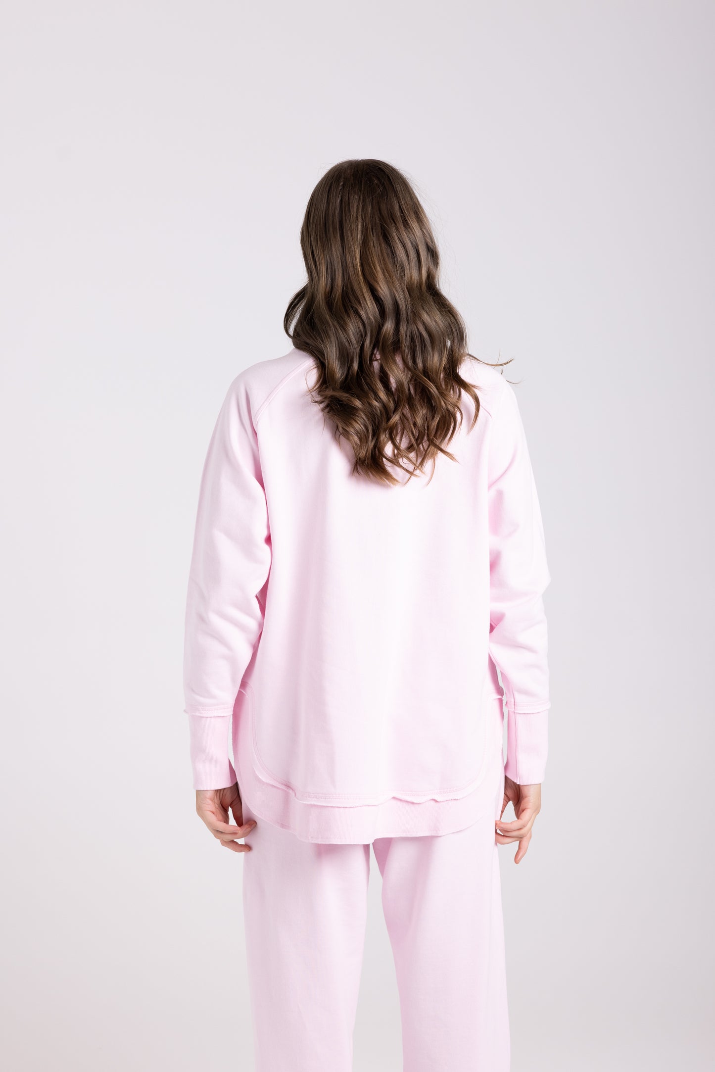 Two T's Sweater - Soft Pink