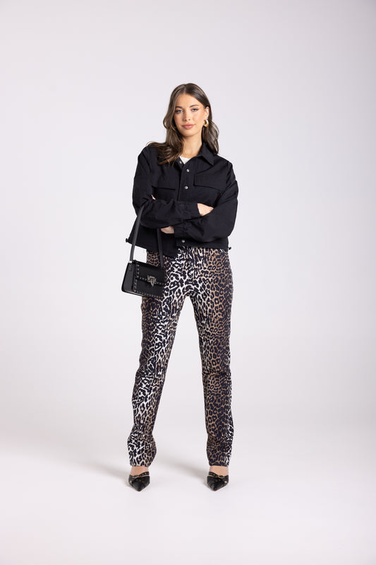 Two T's Animal Print Jeans