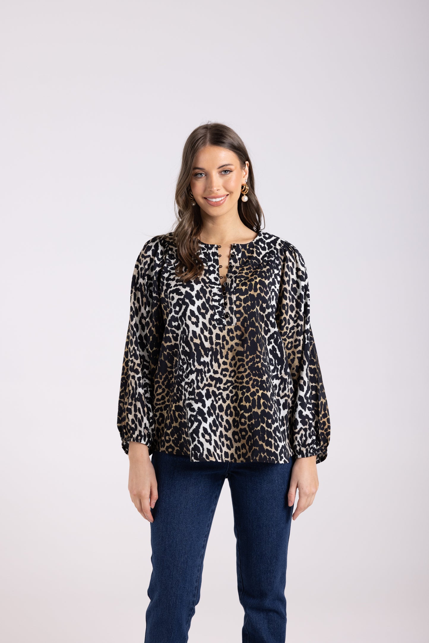 Two T's Animal Print Top