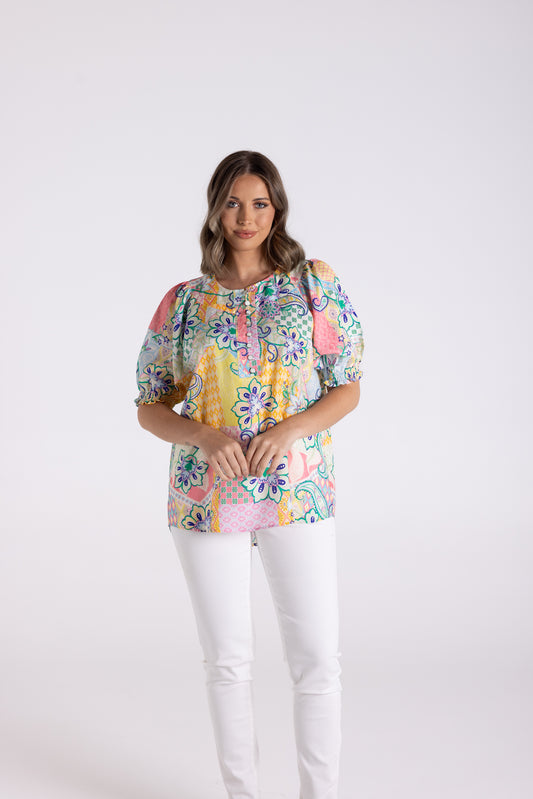 Two T's Stella Print Top