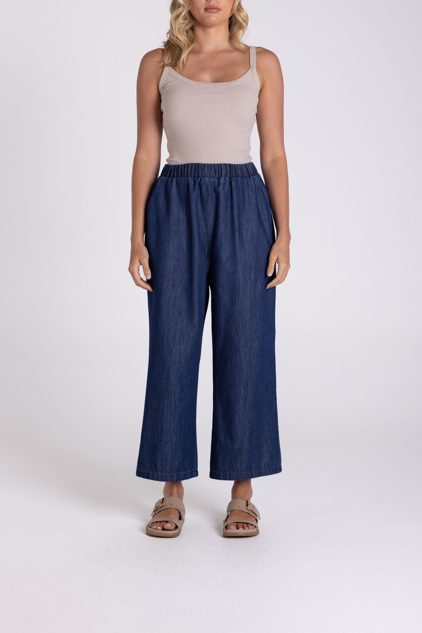 Two T's Denim Culotte