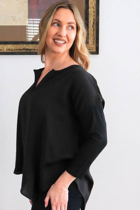 Easy Wear Top - Black