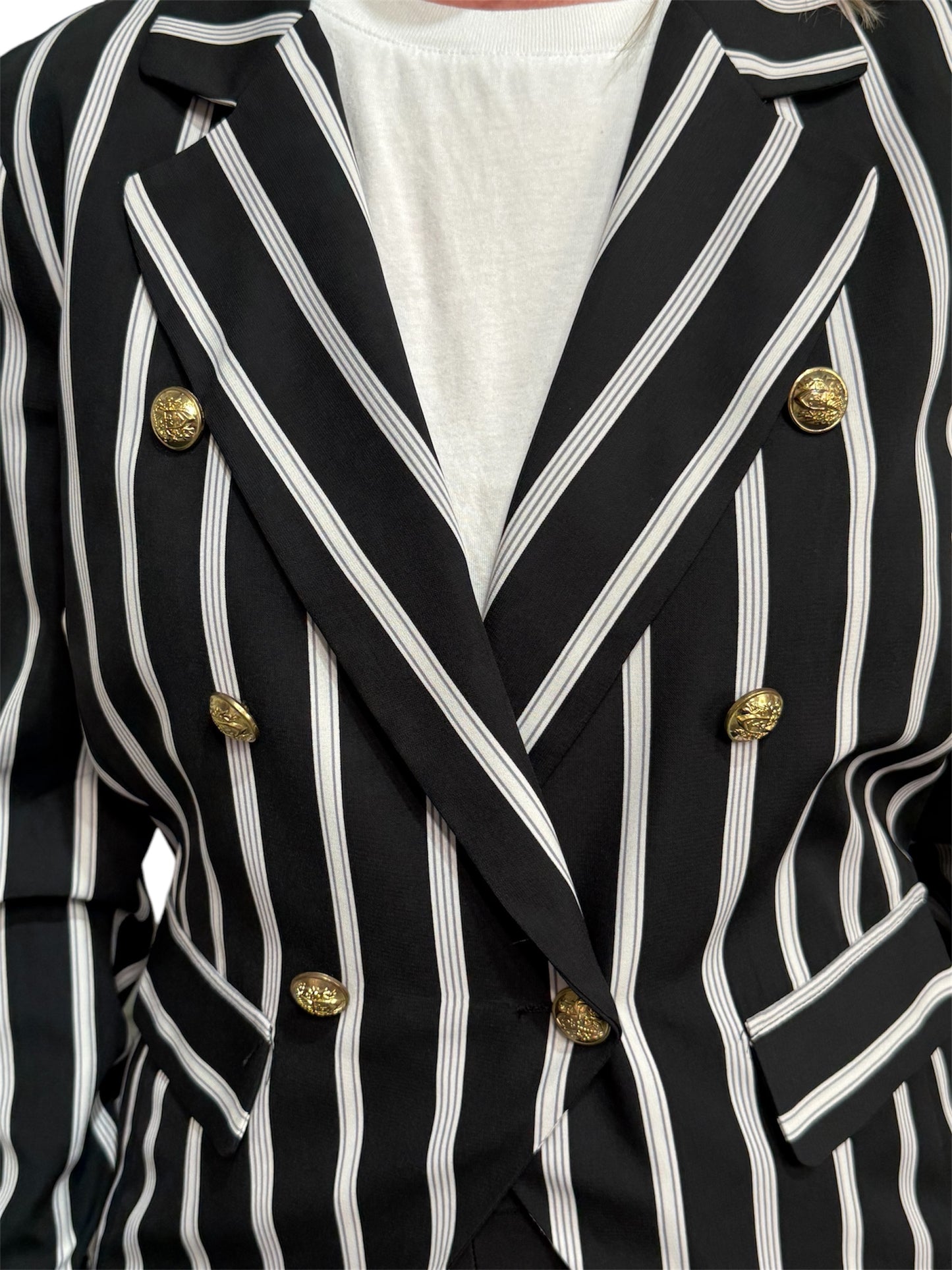 Frank Lyman Pinstripe Jacket