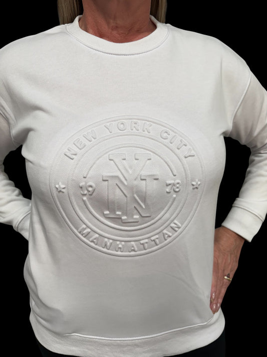 Caroline Morgan NYC Sweater - White