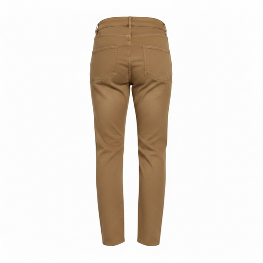 Dolcezza Mid Rise Jean - Tan