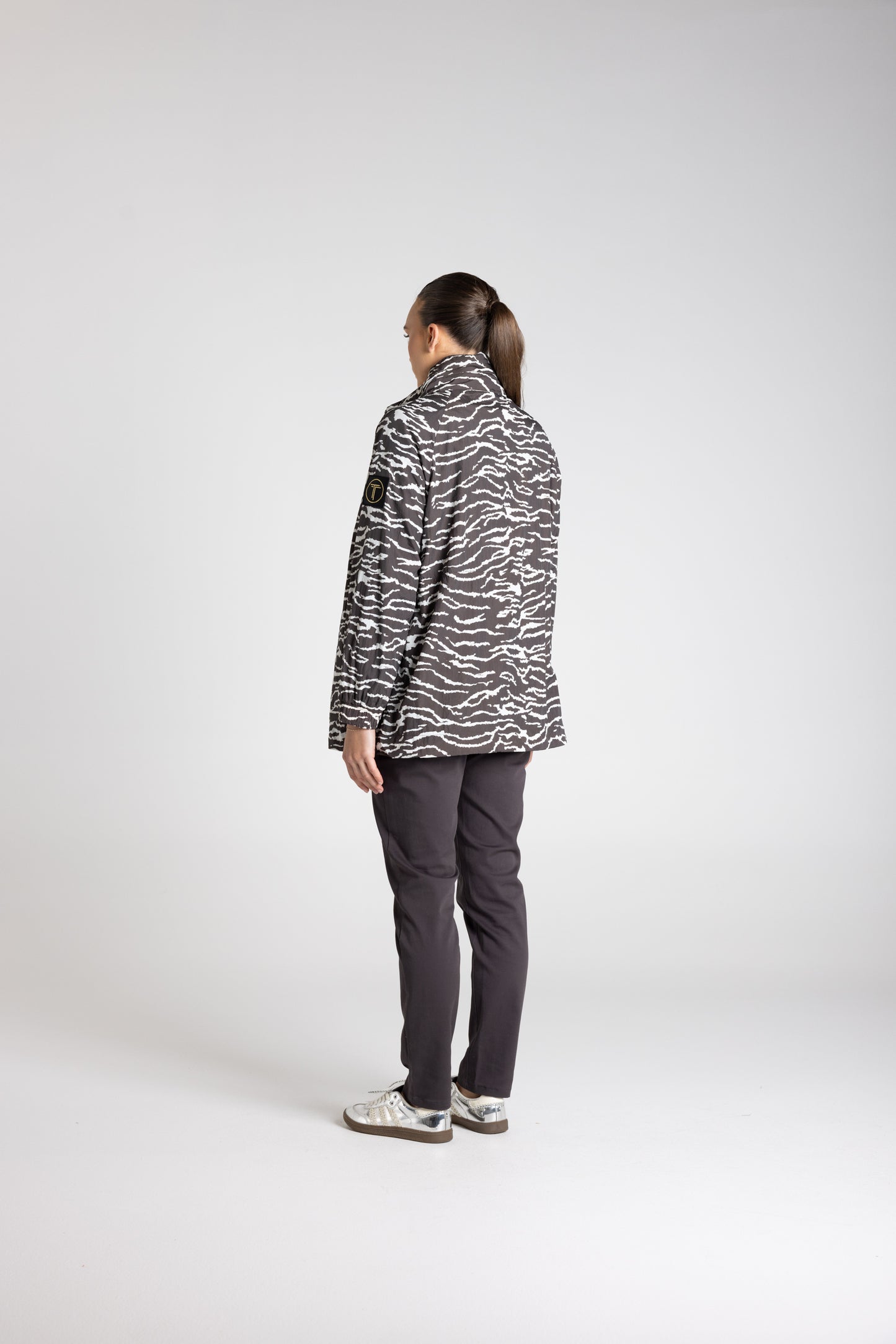 Two T's Spray Jacket - Zebra Print