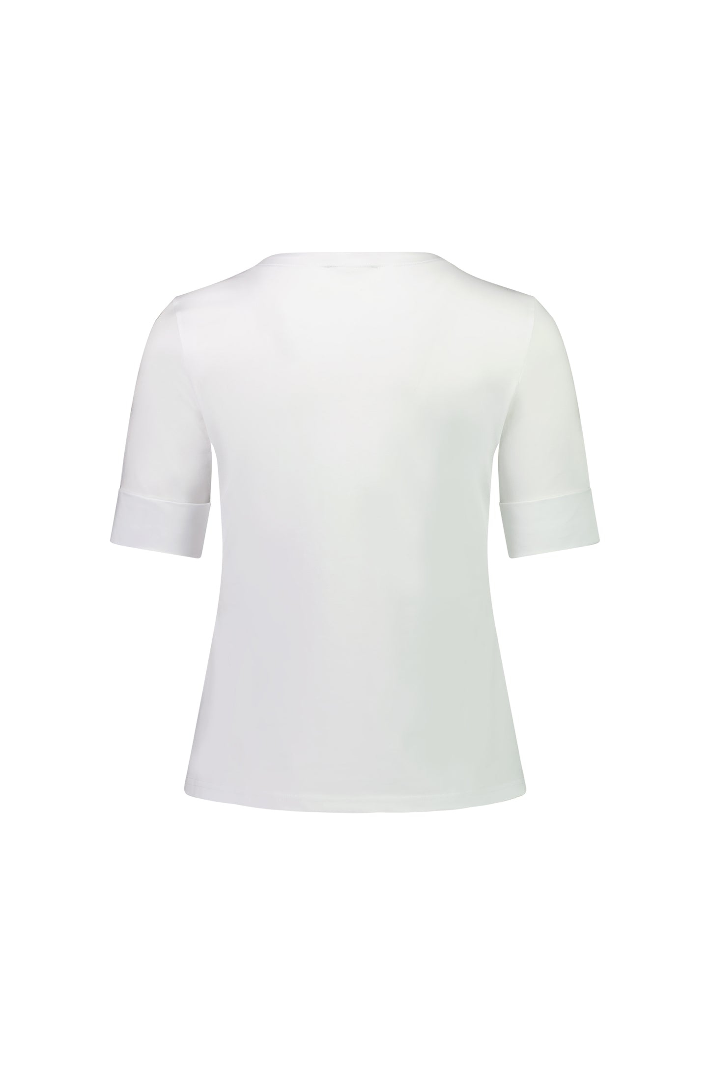 Vassalli V Neck Top - White