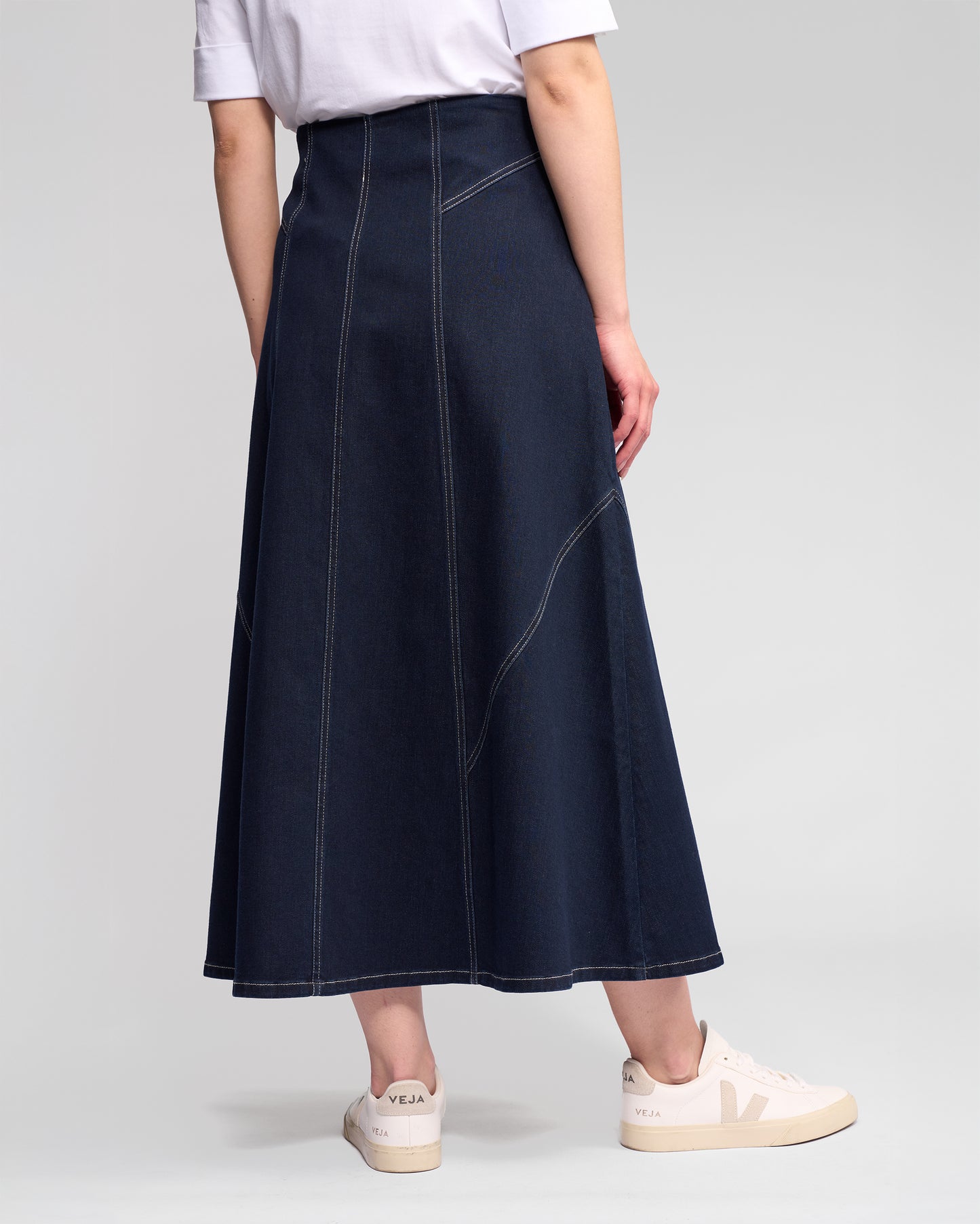 Vassalli Akari Skirt - Ink Denim
