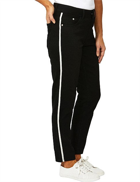 Stripe Side Jean - Ping Pong