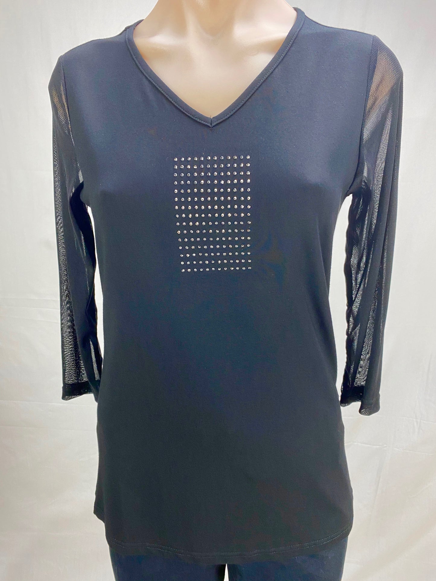 Sequin Top - Black