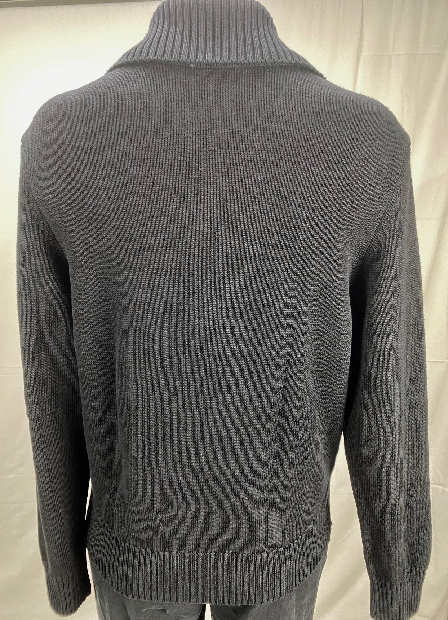 Button Knit Jacket - Black