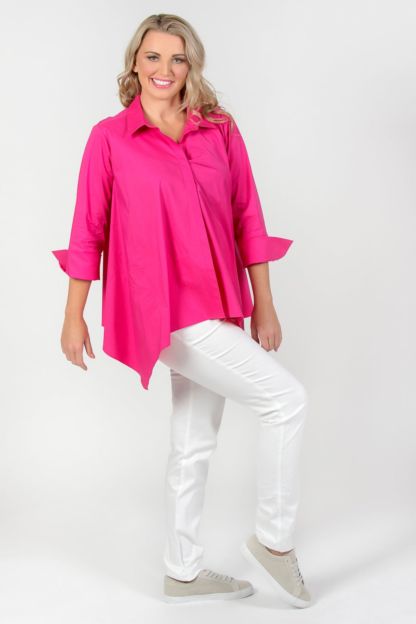 Pull on Jean - White