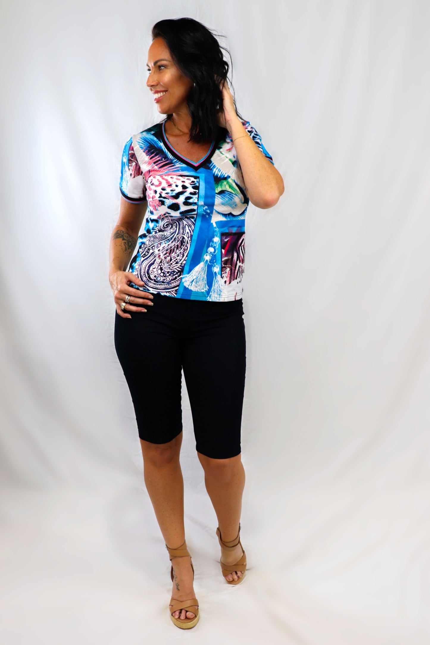 Pull on  Short - Black