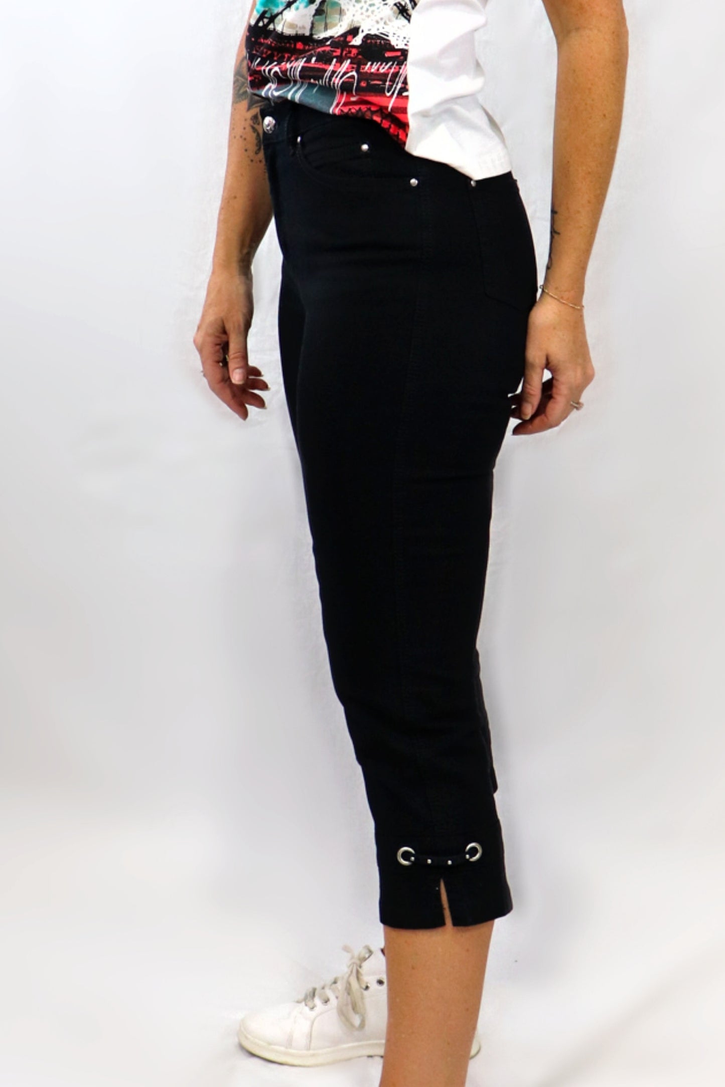 Ring Cuff Capri - Black
