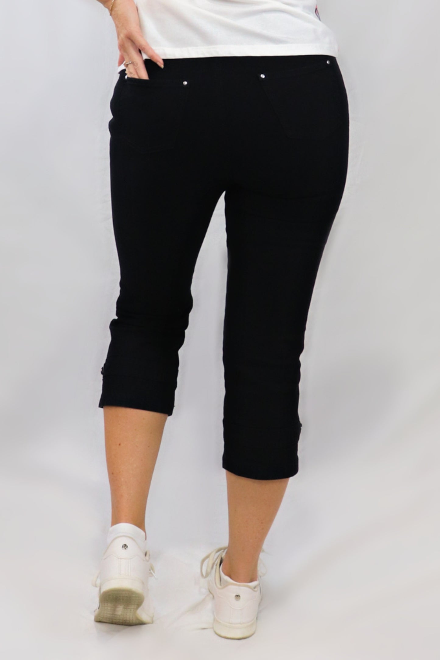 Ring Cuff Capri - Black