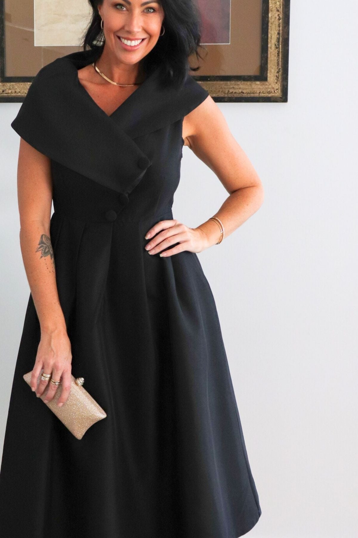 Couture Dress - Black