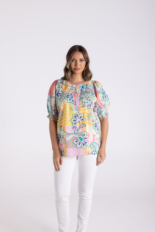 Two T's Stella Print Top