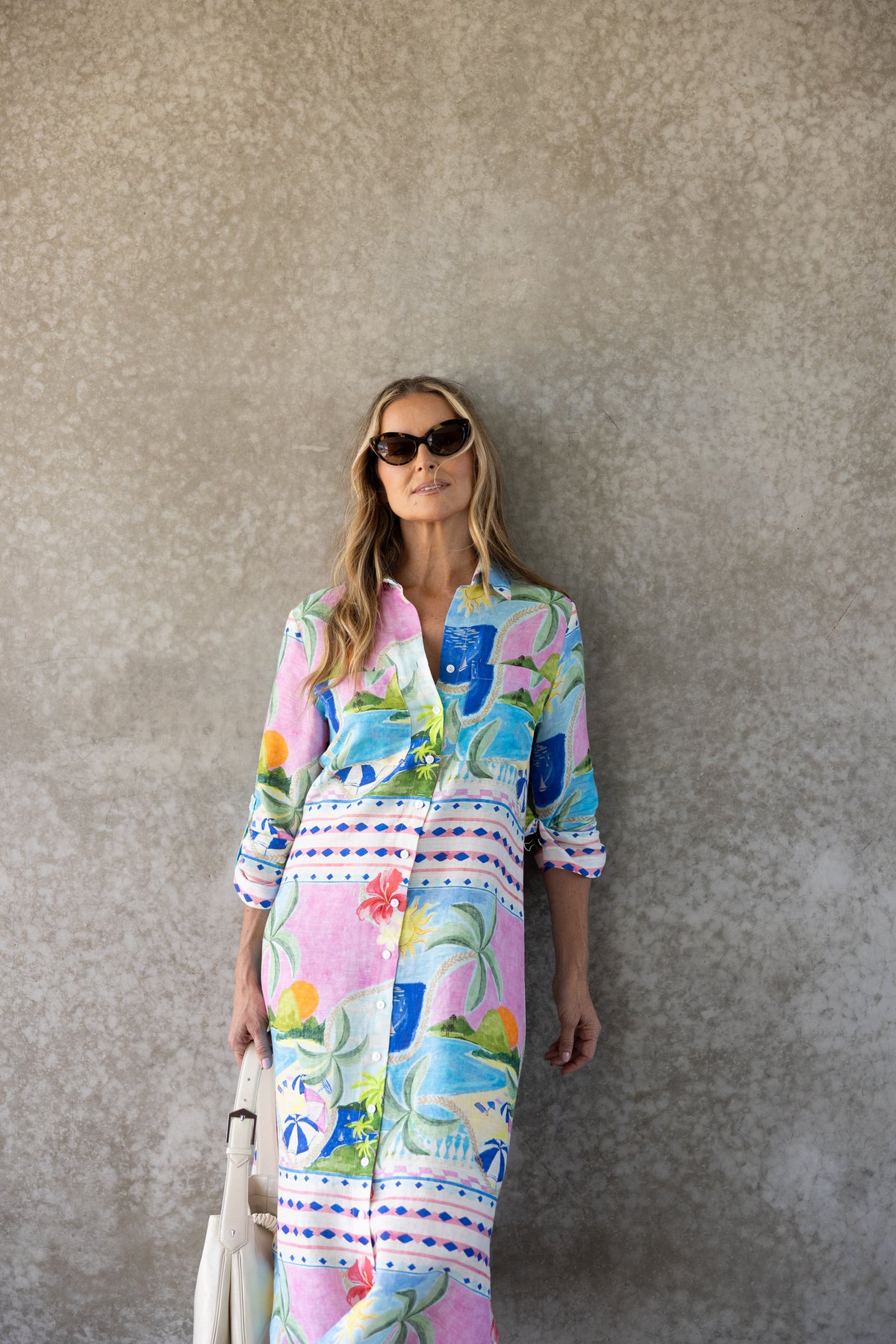 Two T's Ibiza Shirt Dress