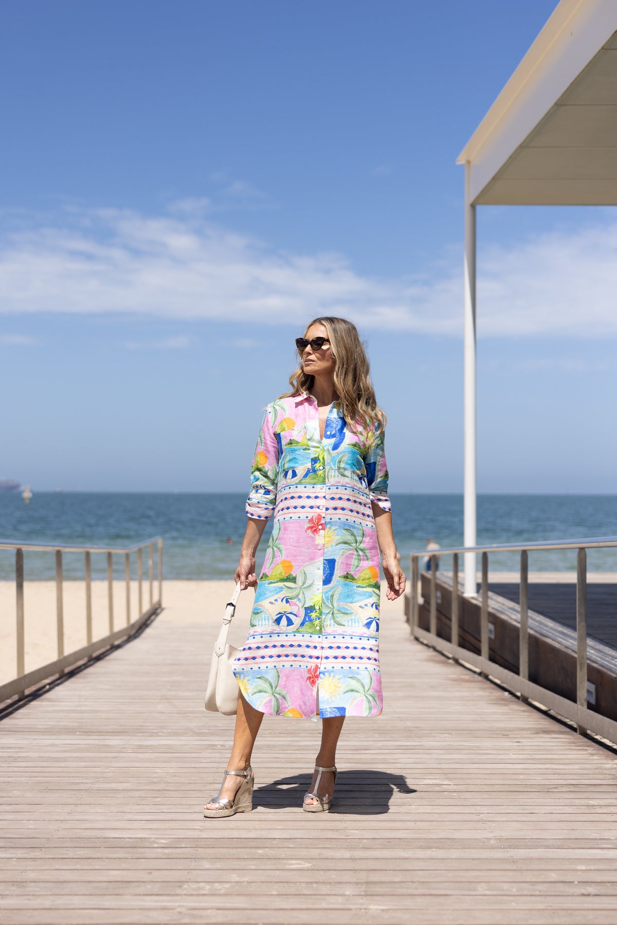 Two T's Ibiza Shirt Dress
