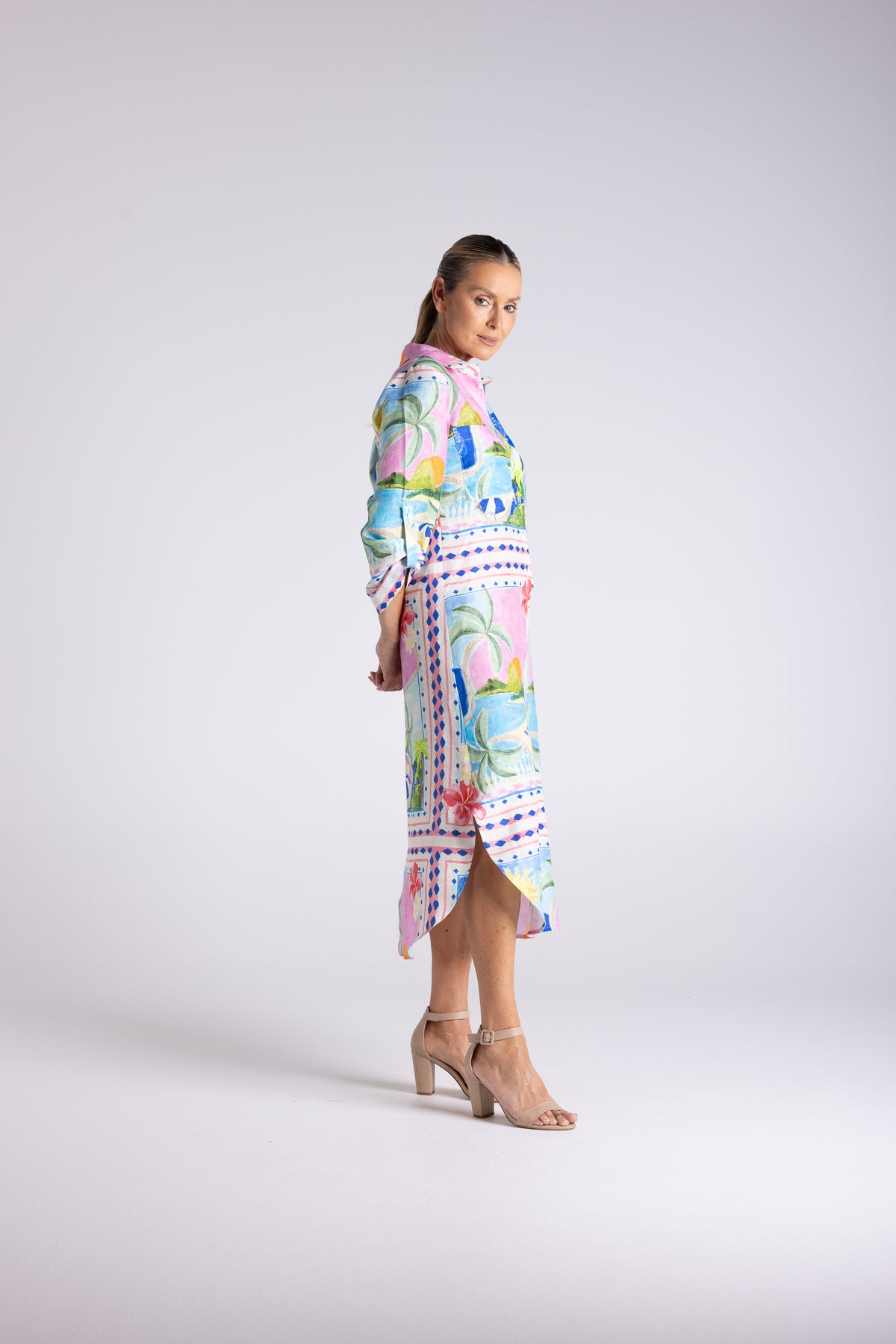 Two T's Ibiza Shirt Dress