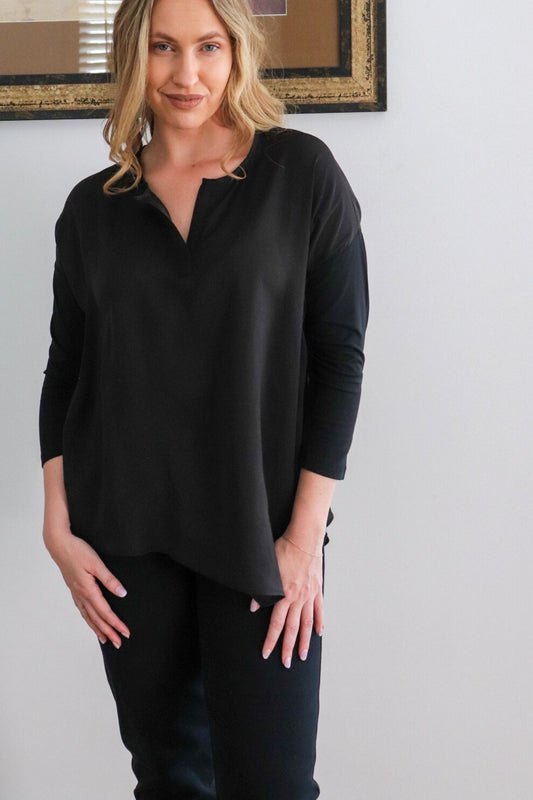 Easy Wear Top - Black