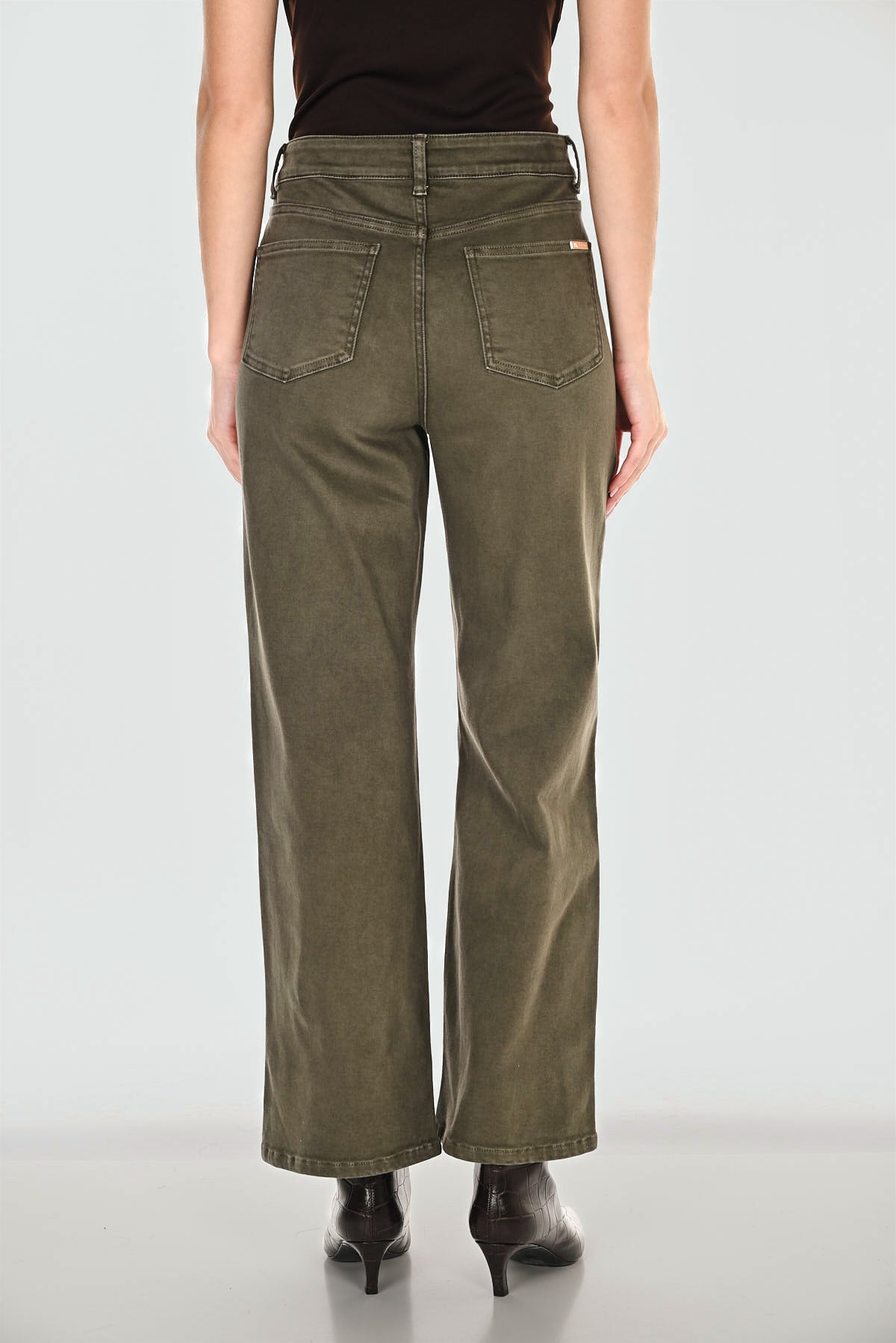 Frank Lyman Button Jeans - Green