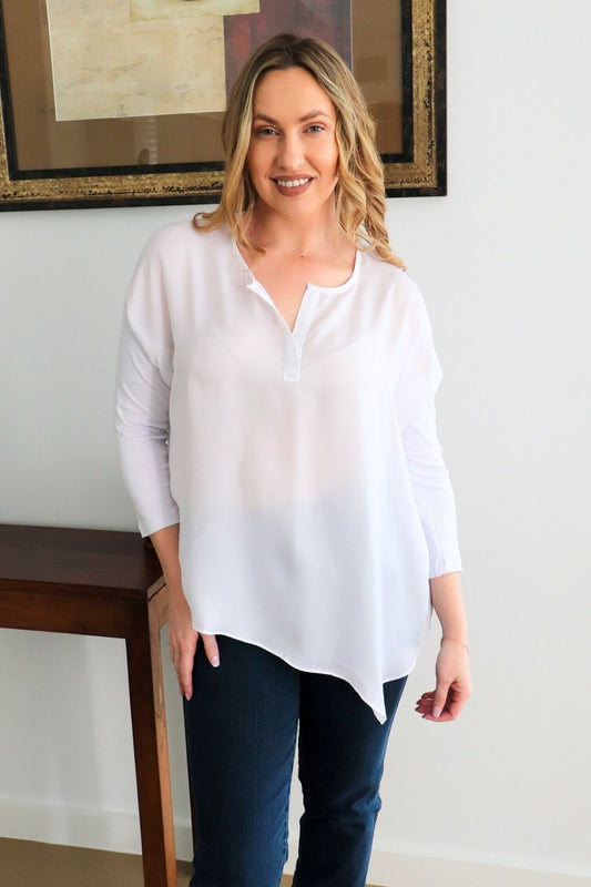 Easy Wear Top - White