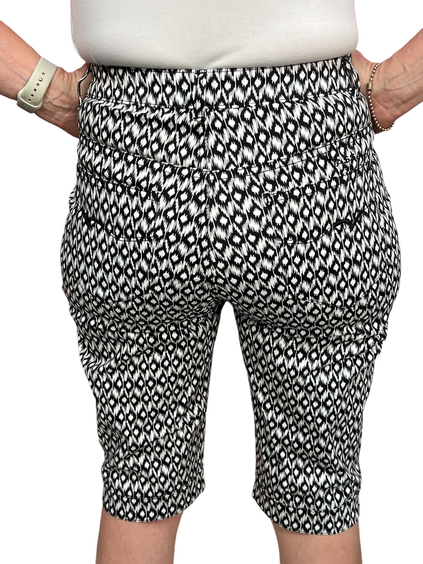 Vassalli Geo Print Shorts