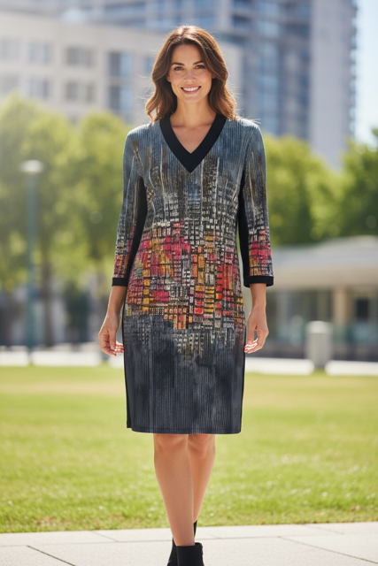Print Dress - Dolcezza