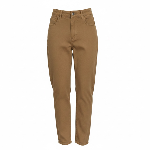 Dolcezza Mid Rise Jean - Tan