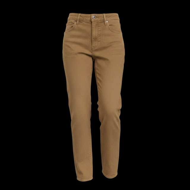 Dolcezza Mid Rise Jean - Tan