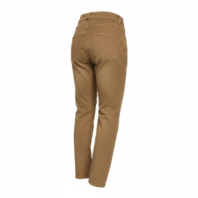 Dolcezza Mid Rise Jean - Tan