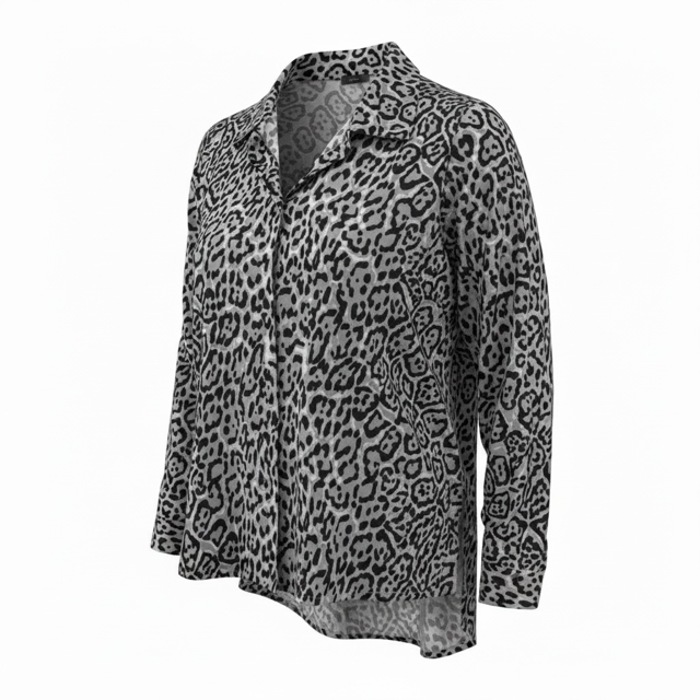 See Saw A Line Shirt - Navy