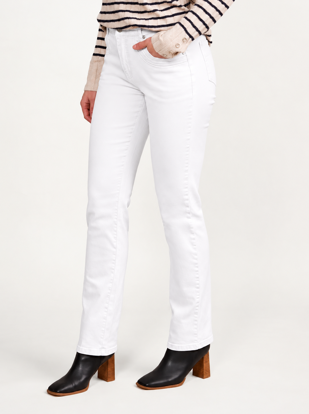 Vassalli Jeans - White