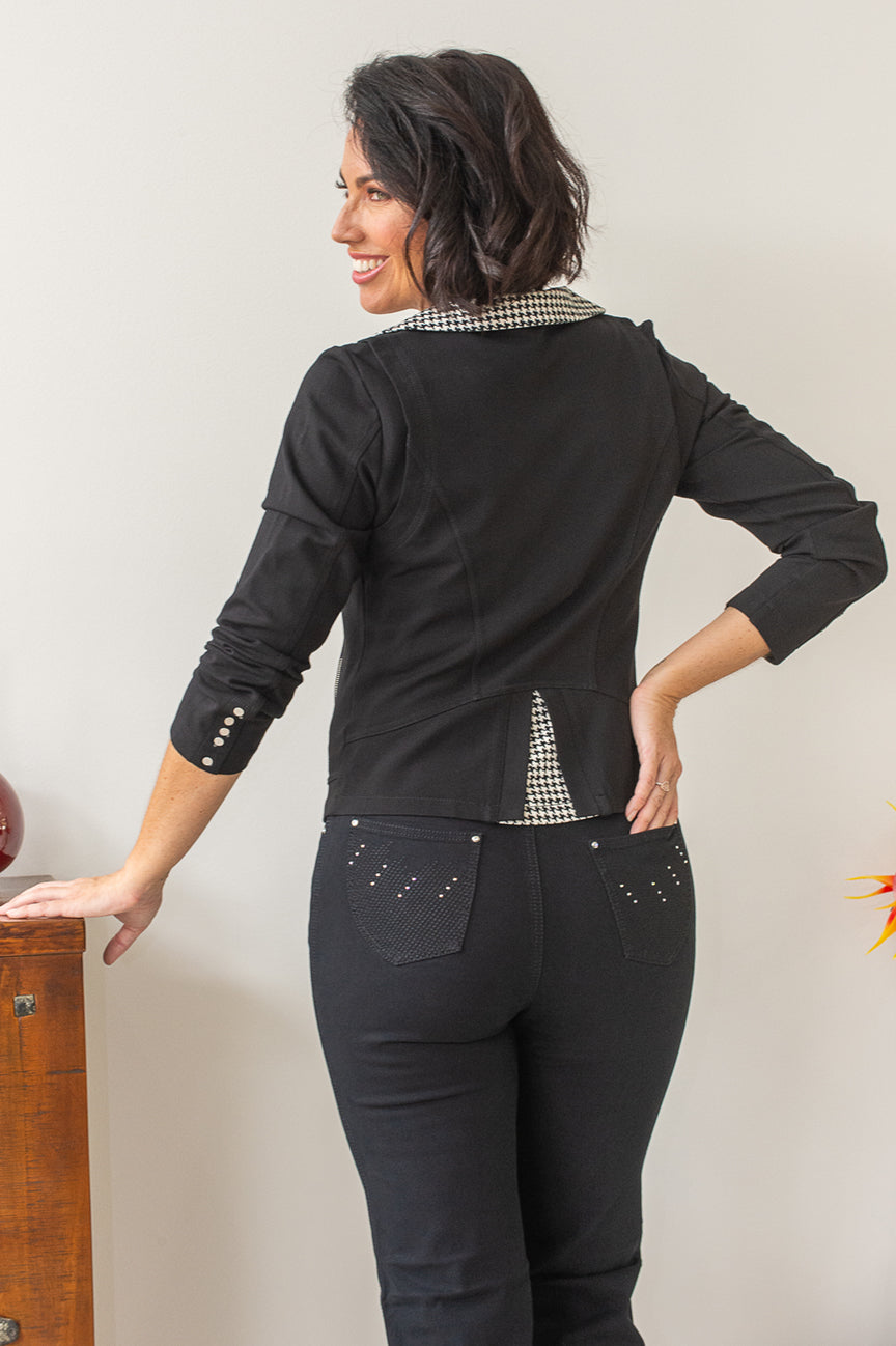 Ponte Jacket - Black