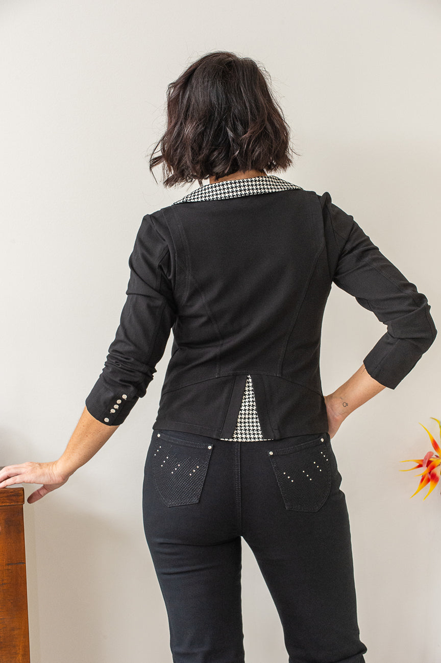 Ponte Jacket - Black