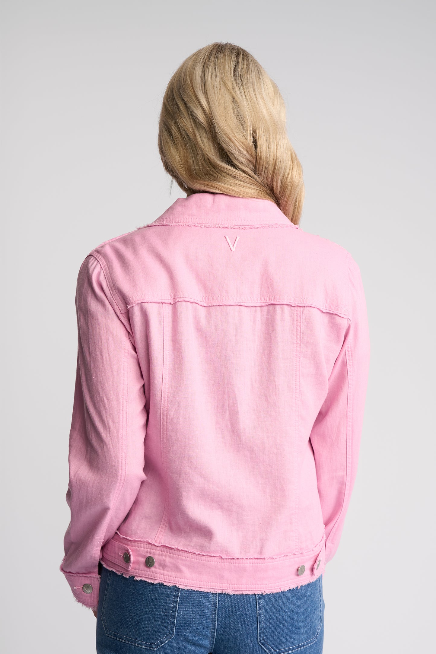 Vassalli Linen Jacket - Taffy