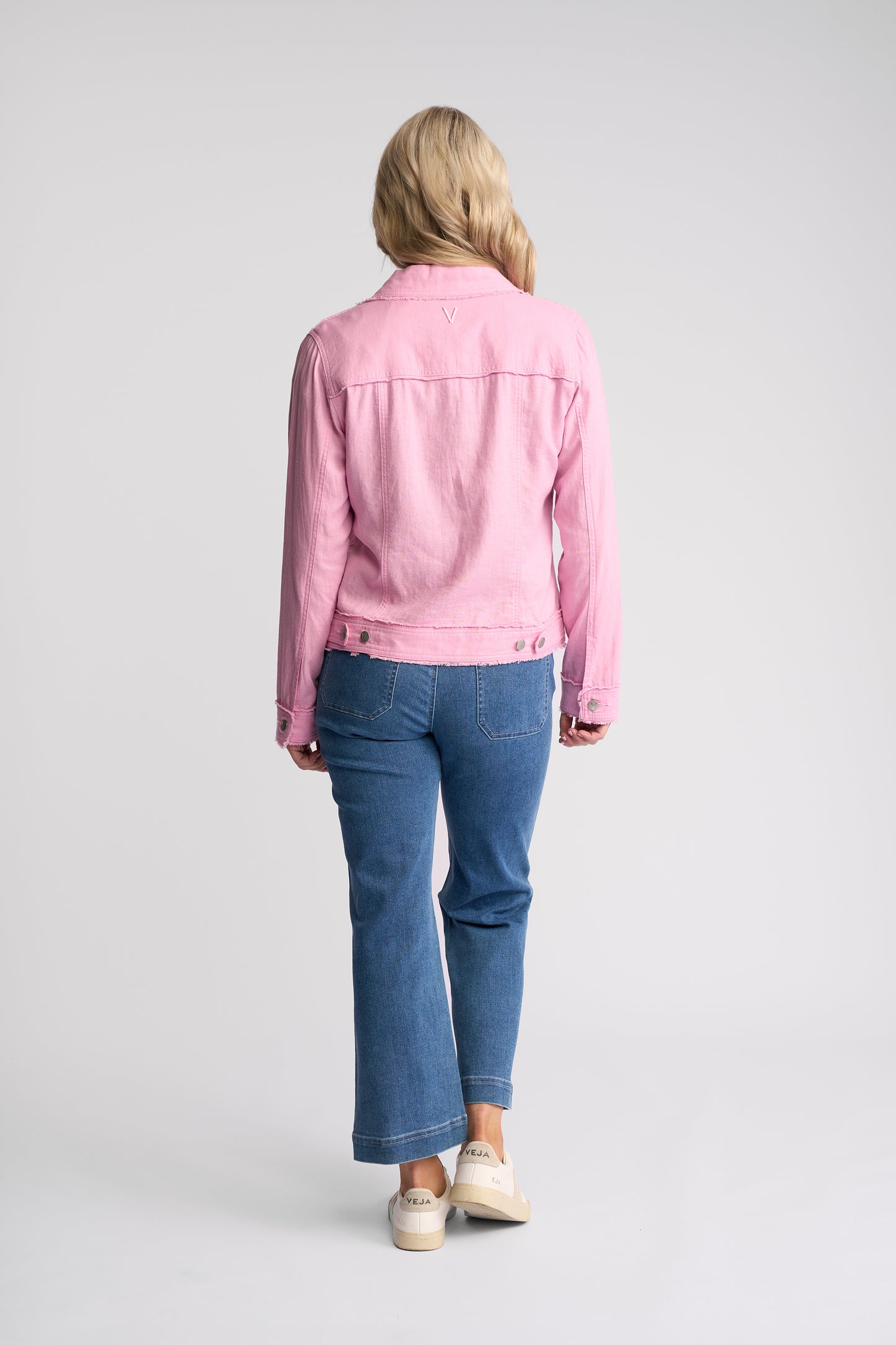 Vassalli Linen Jacket - Taffy