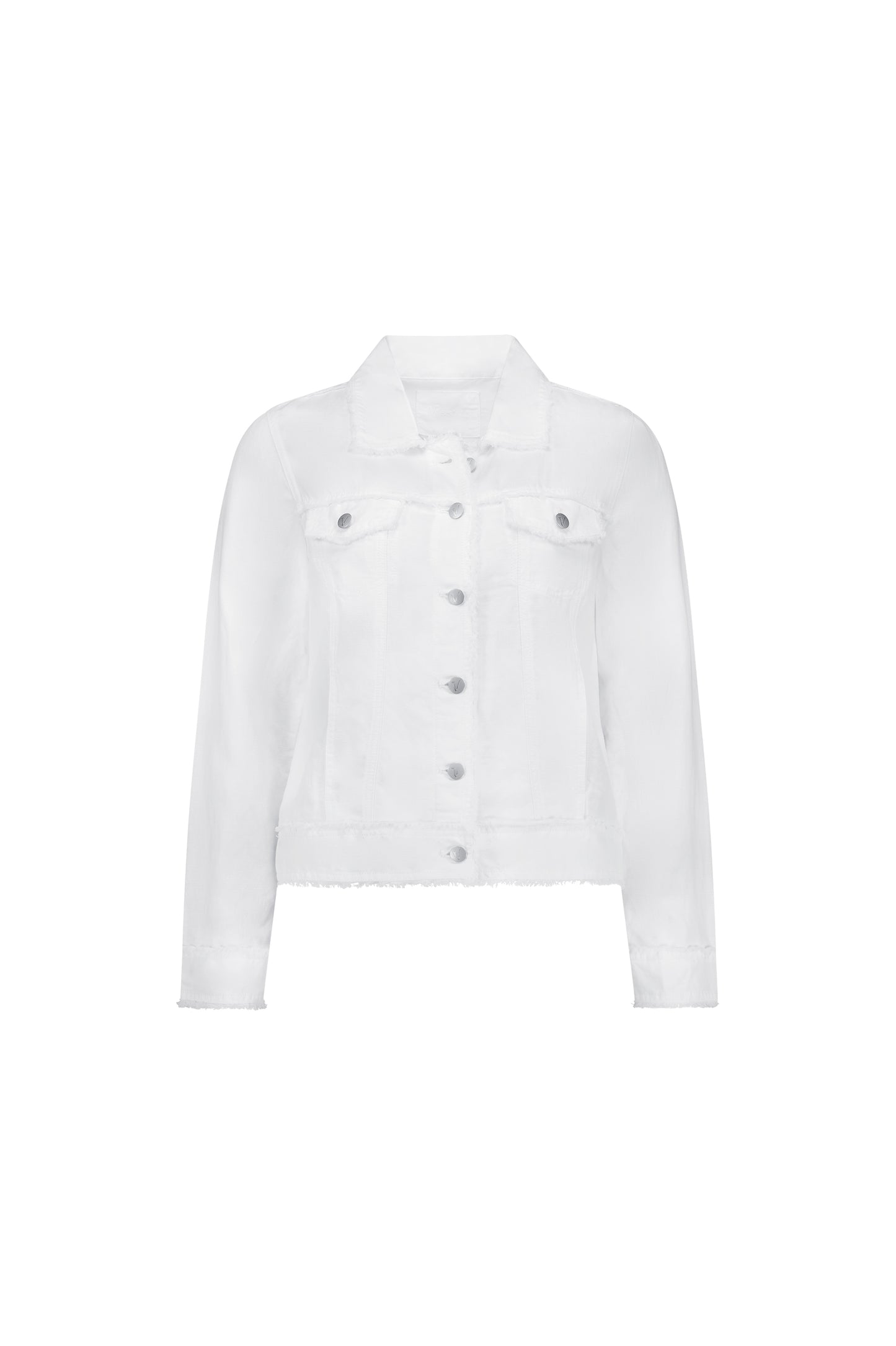 Vassalli Linen Jacket - White