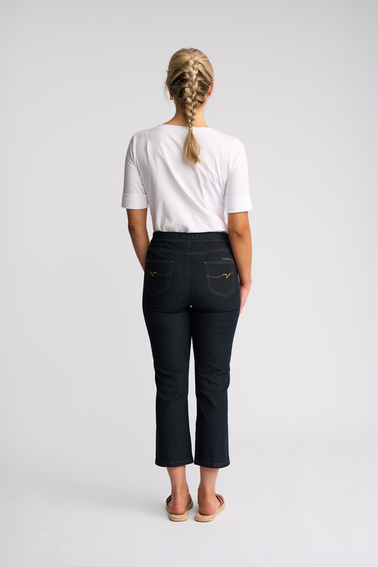 Vassalli Sierra Pull on Jean - Indigo Denim