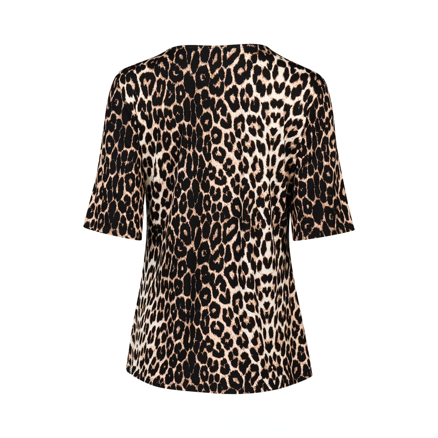 Vassalli Leopard Print Tee