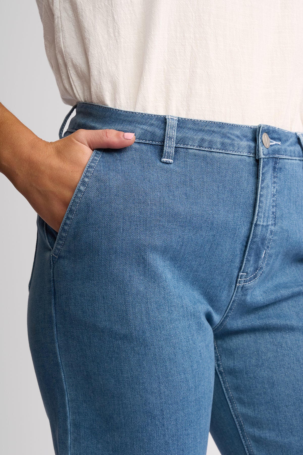 Vassalli Havana Short - Blue Denim